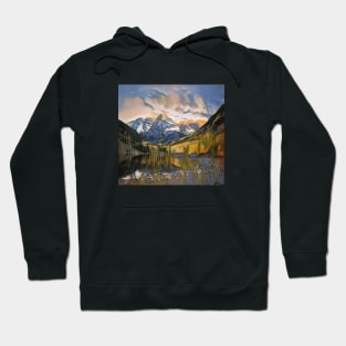 Colorado Maroon Bells Hoodie